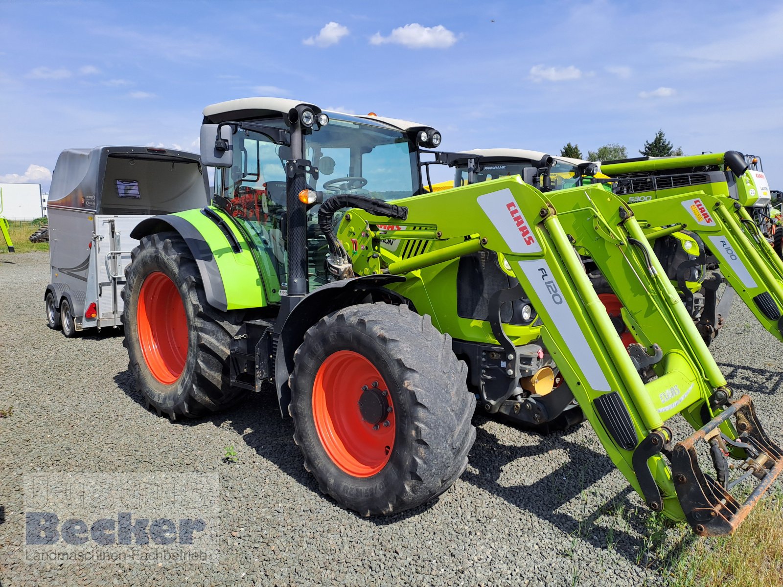 Traktor of the type CLAAS Arion 460 CIS+, Gebrauchtmaschine in Weimar-Niederwalgern (Picture 5)
