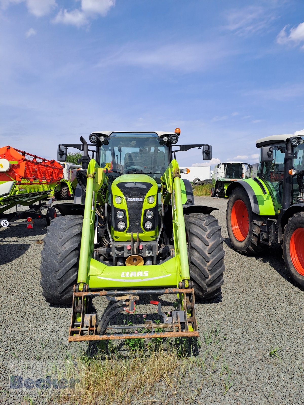 Traktor of the type CLAAS Arion 460 CIS+, Gebrauchtmaschine in Weimar-Niederwalgern (Picture 6)