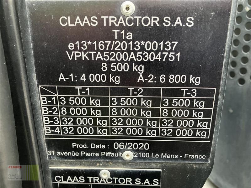 Traktor des Typs CLAAS ARION 460 CIS MIT FL 120C, Gebrauchtmaschine in Wassertrüdingen (Bild 29)