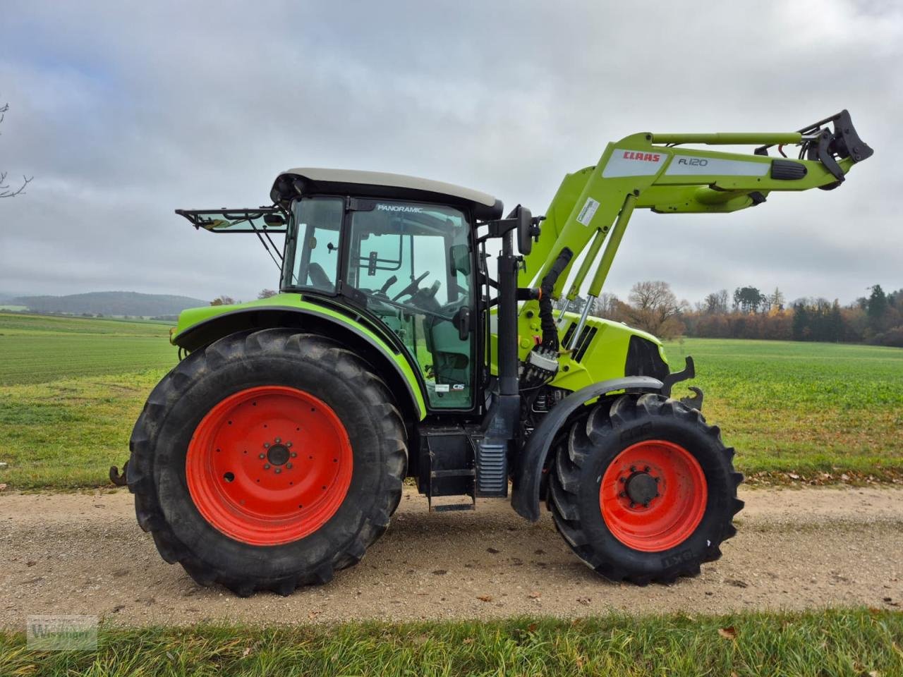 Traktor a típus CLAAS ARION 460 CIS mit Frontlader, Gebrauchtmaschine ekkor: Thalmässing (Kép 4)