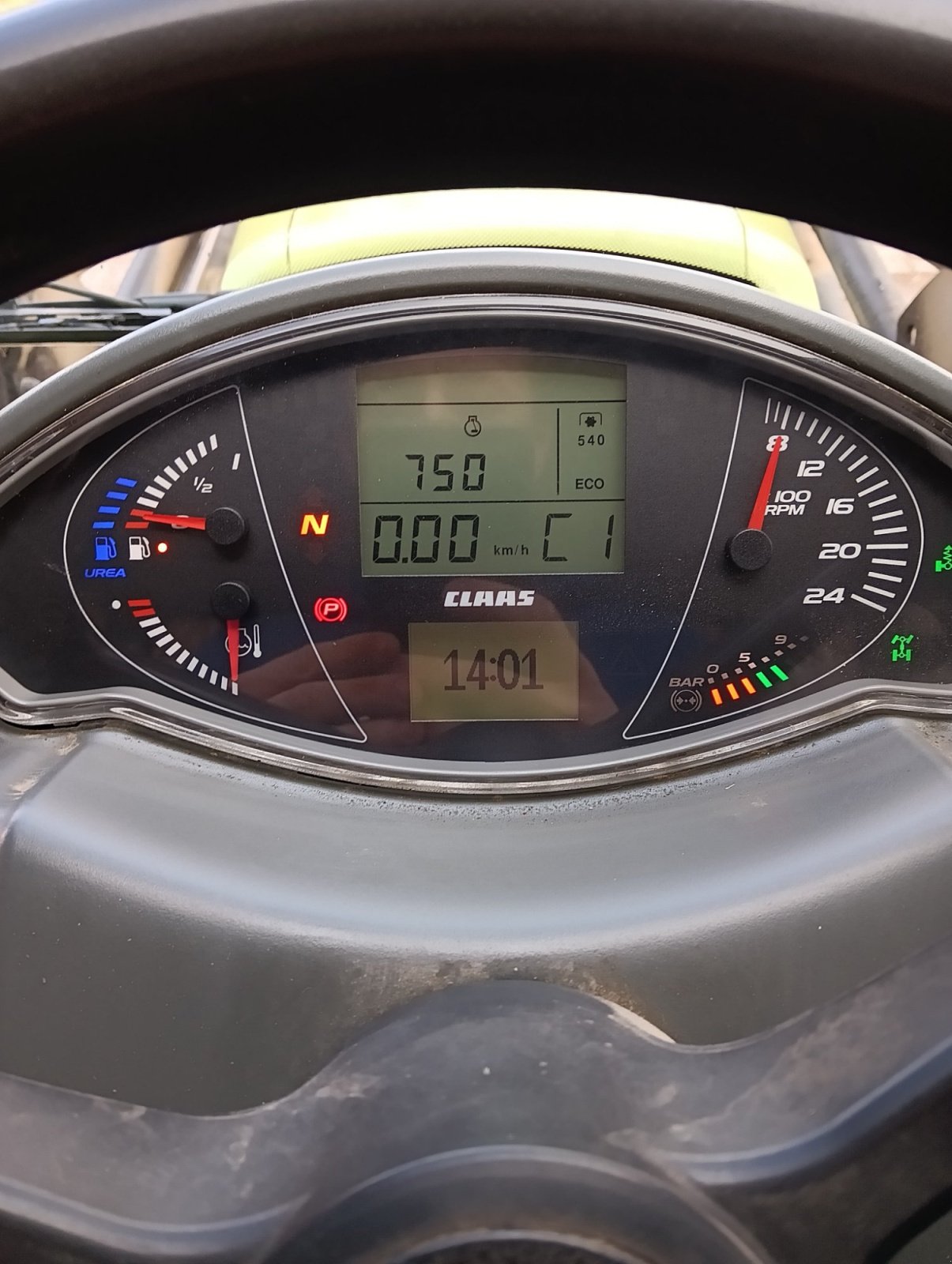 Traktor des Typs CLAAS Arion 460 CIS+ PANORAMIC, Gebrauchtmaschine in Tamm (Bild 12)