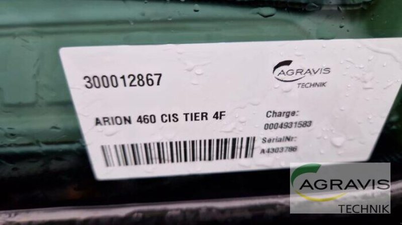 Traktor tipa CLAAS ARION 460 CIS TIER 4F, Gebrauchtmaschine u Melle-Wellingholzhausen (Slika 14)