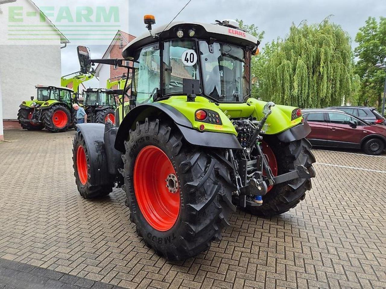 Traktor a típus CLAAS arion 470 cis+ hexashift, fh + fzw + cemis 1200 gps/lenksystem ready, federung kabine+achse, Gebrauchtmaschine ekkor: WALDKAPPEL-BISCHHAUSEN (Kép 5)