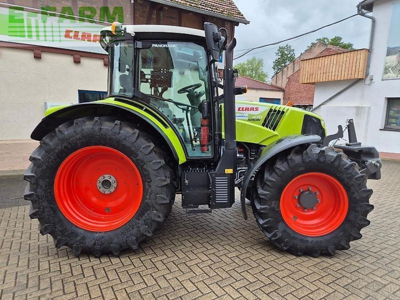 Traktor a típus CLAAS arion 470 cis+ hexashift, fh + fzw + cemis 1200 gps/lenksystem ready, federung kabine+achse, Gebrauchtmaschine ekkor: WALDKAPPEL-BISCHHAUSEN (Kép 9)