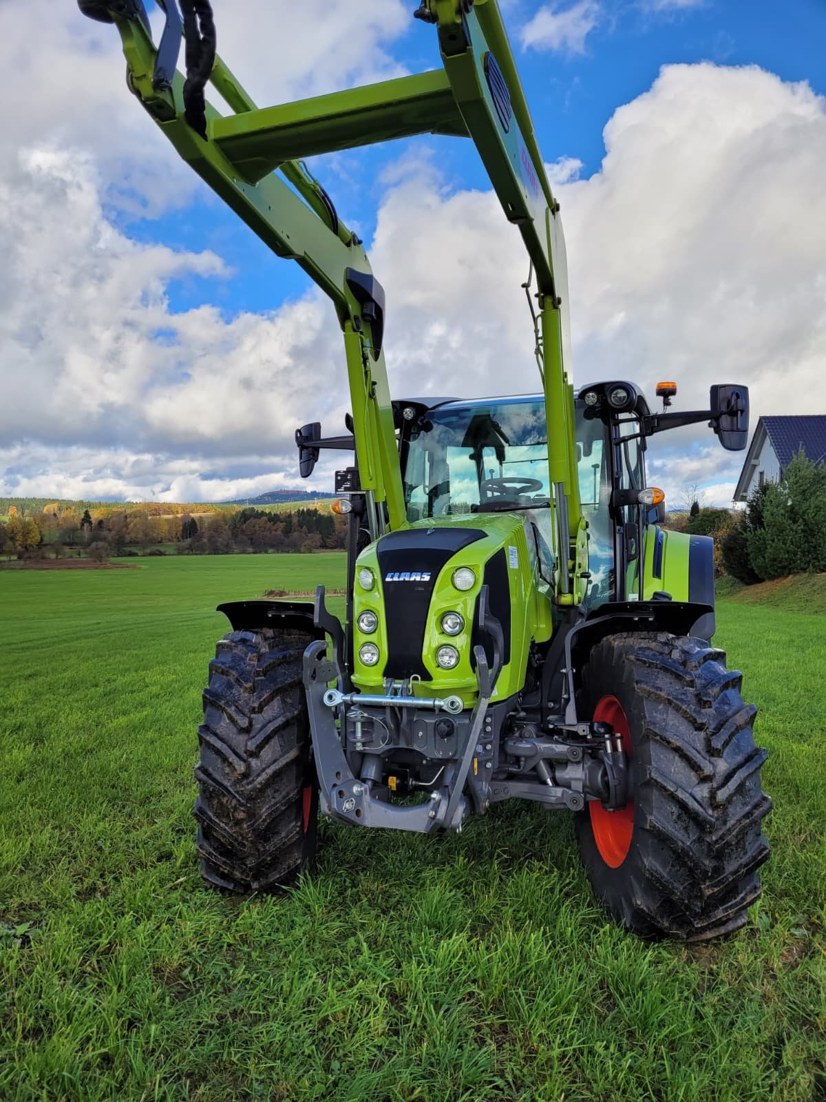 Traktor Türe ait CLAAS Arion 470 CIS, Gebrauchtmaschine içinde Moosbach (resim 4)