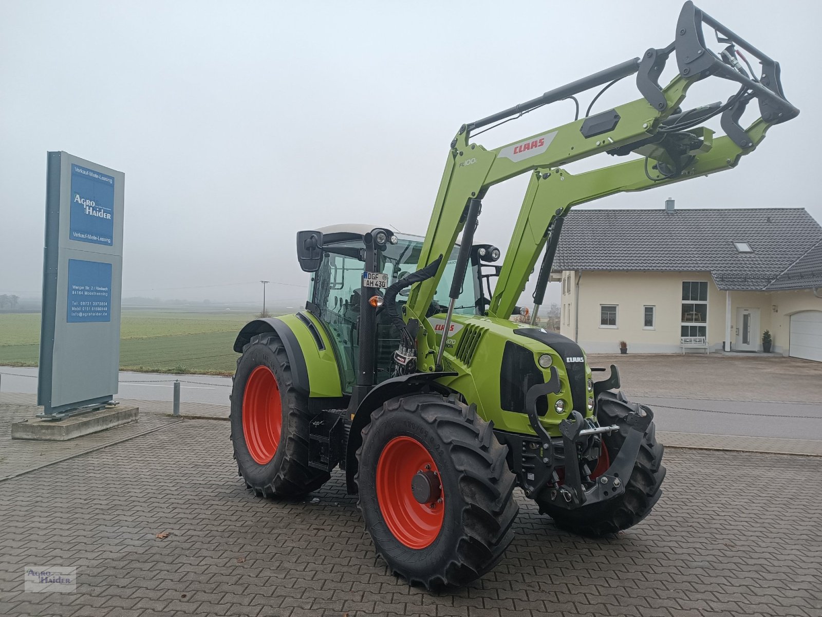 Traktor типа CLAAS Arion 470, Gebrauchtmaschine в Moosthenning (Фотография 1)