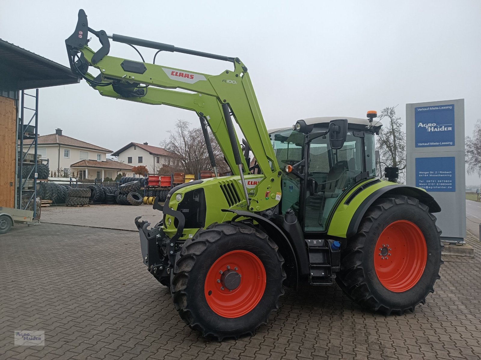 Traktor типа CLAAS Arion 470, Gebrauchtmaschine в Moosthenning (Фотография 4)
