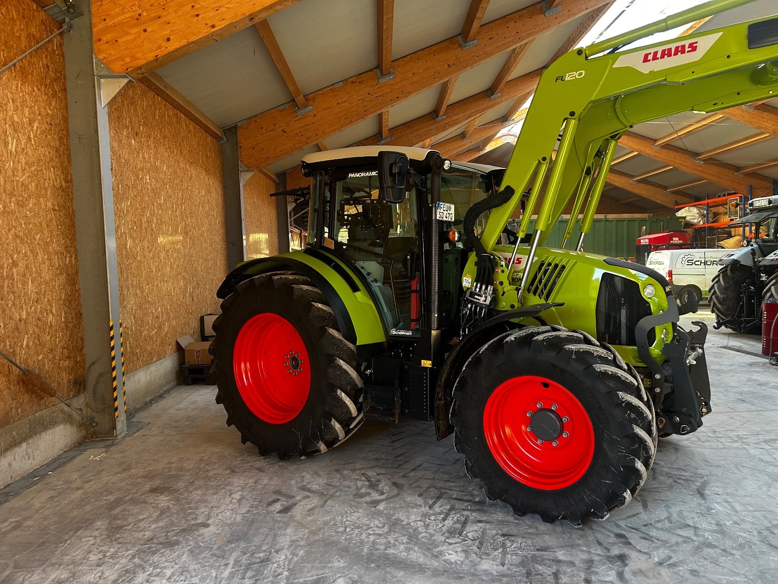 Traktor типа CLAAS Arion 470, Gebrauchtmaschine в Feuchtwangen (Фотография 5)