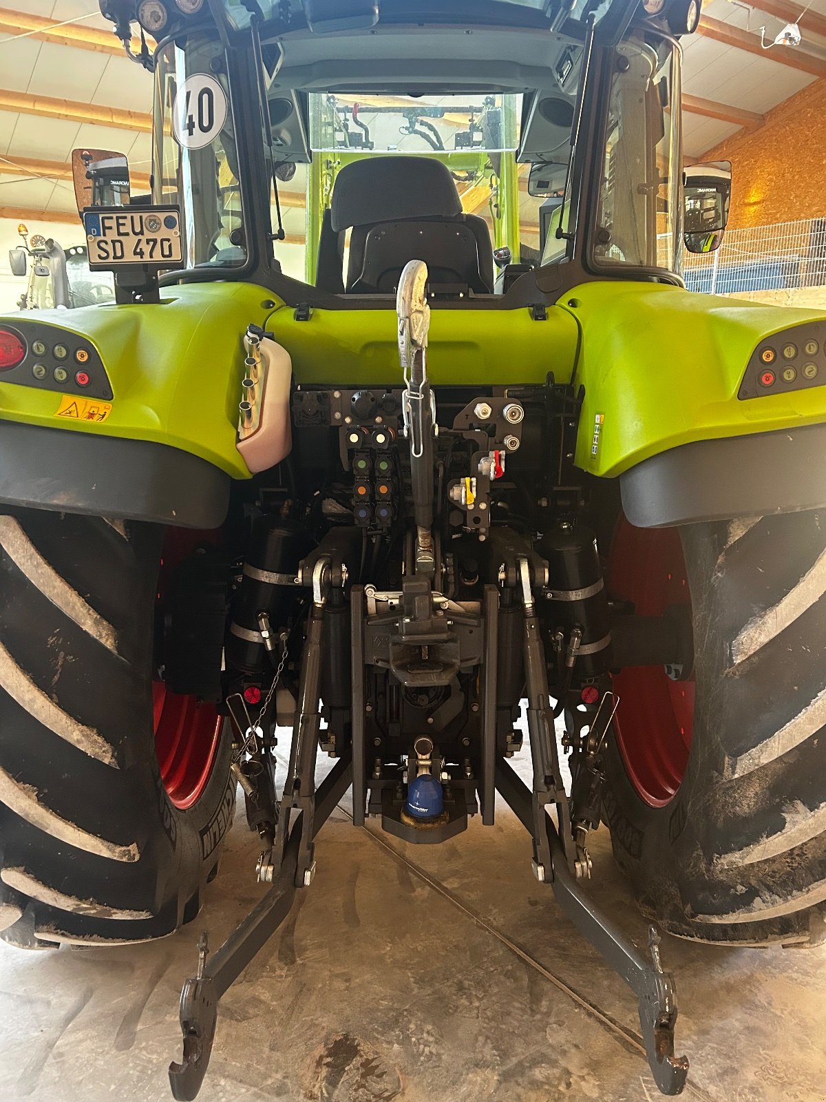 Traktor типа CLAAS Arion 470, Gebrauchtmaschine в Feuchtwangen (Фотография 7)