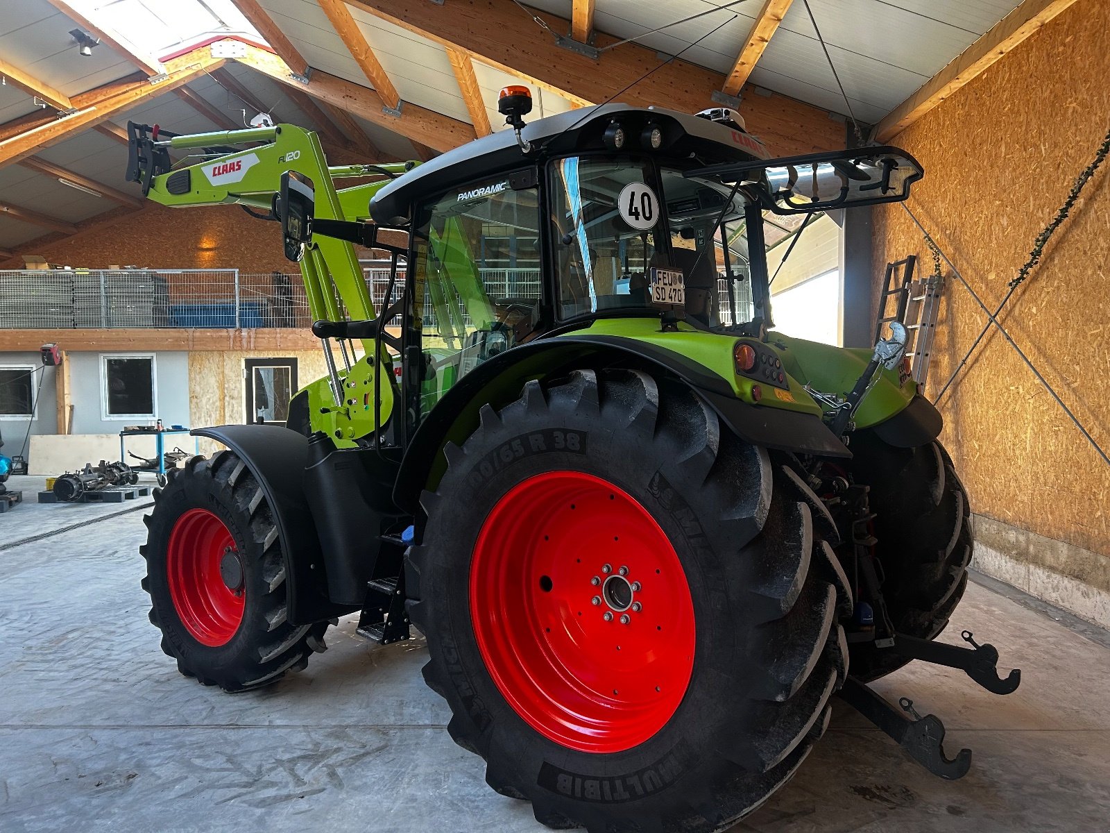 Traktor типа CLAAS Arion 470, Gebrauchtmaschine в Feuchtwangen (Фотография 8)