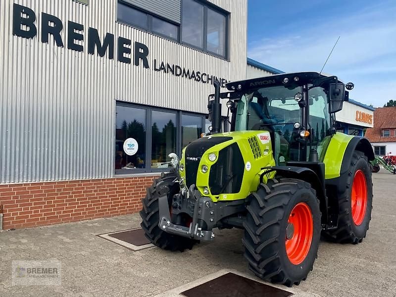 Traktor des Typs CLAAS ARION 510 CIS, FH mit Schwingungstilgung, Klima, DL, Gebrauchtmaschine in Asendorf (Bild 1)