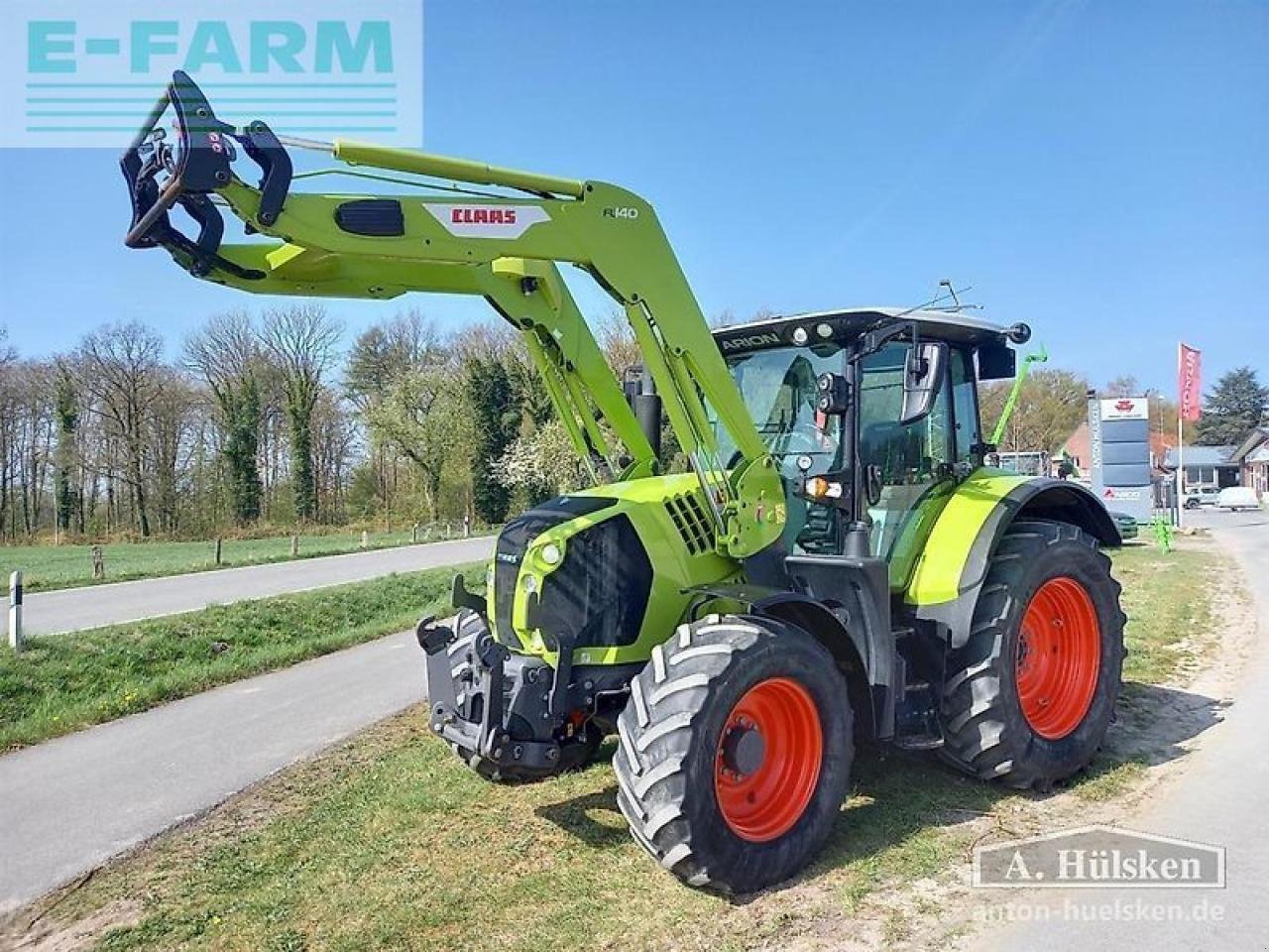 Traktor typu CLAAS arion 510 cis mit frontlader fl 140 CIS, Gebrauchtmaschine v ROSENDAHL (Obrázek 1)