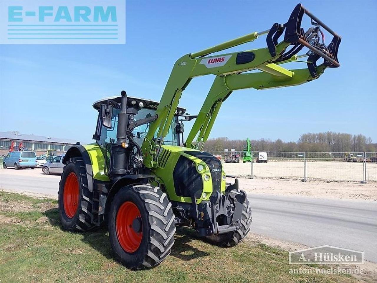 Traktor typu CLAAS arion 510 cis mit frontlader fl 140 CIS, Gebrauchtmaschine v ROSENDAHL (Obrázek 4)