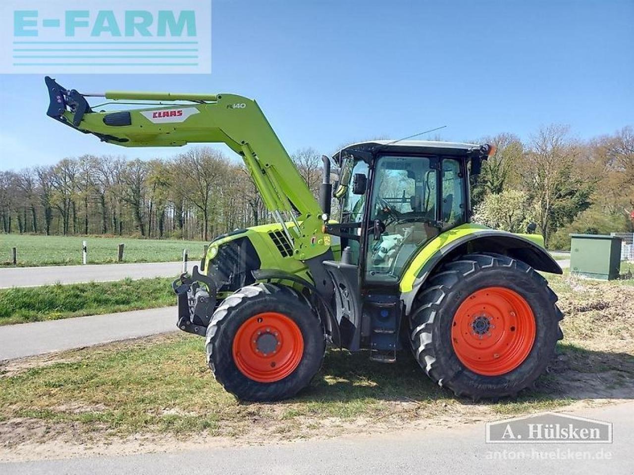 Traktor типа CLAAS arion 510 cis mit frontlader fl 140, Gebrauchtmaschine в ROSENDAHL (Фотография 11)