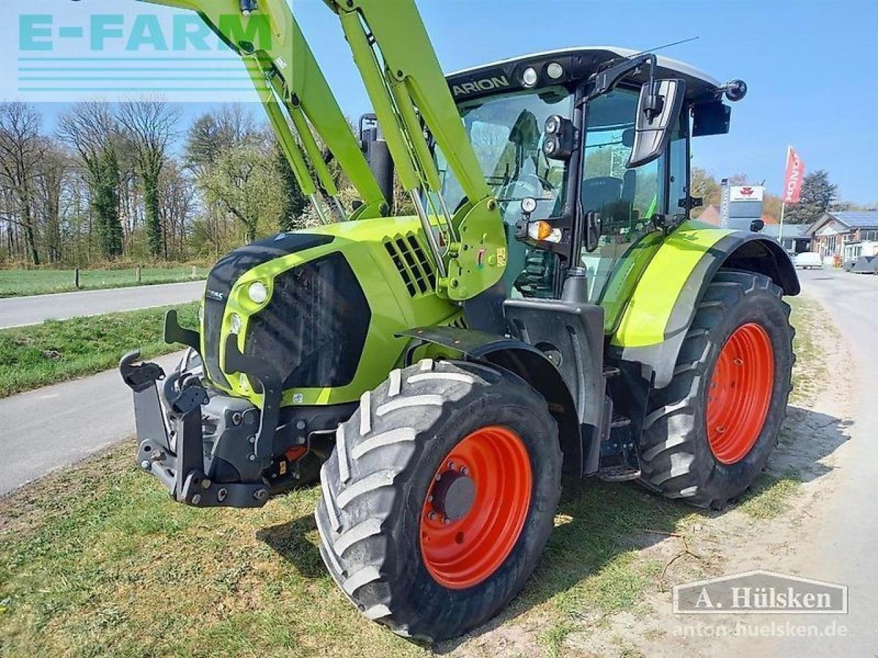 Traktor des Typs CLAAS arion 510 cis mit frontlader fl 140, Gebrauchtmaschine in ROSENDAHL (Bild 2)