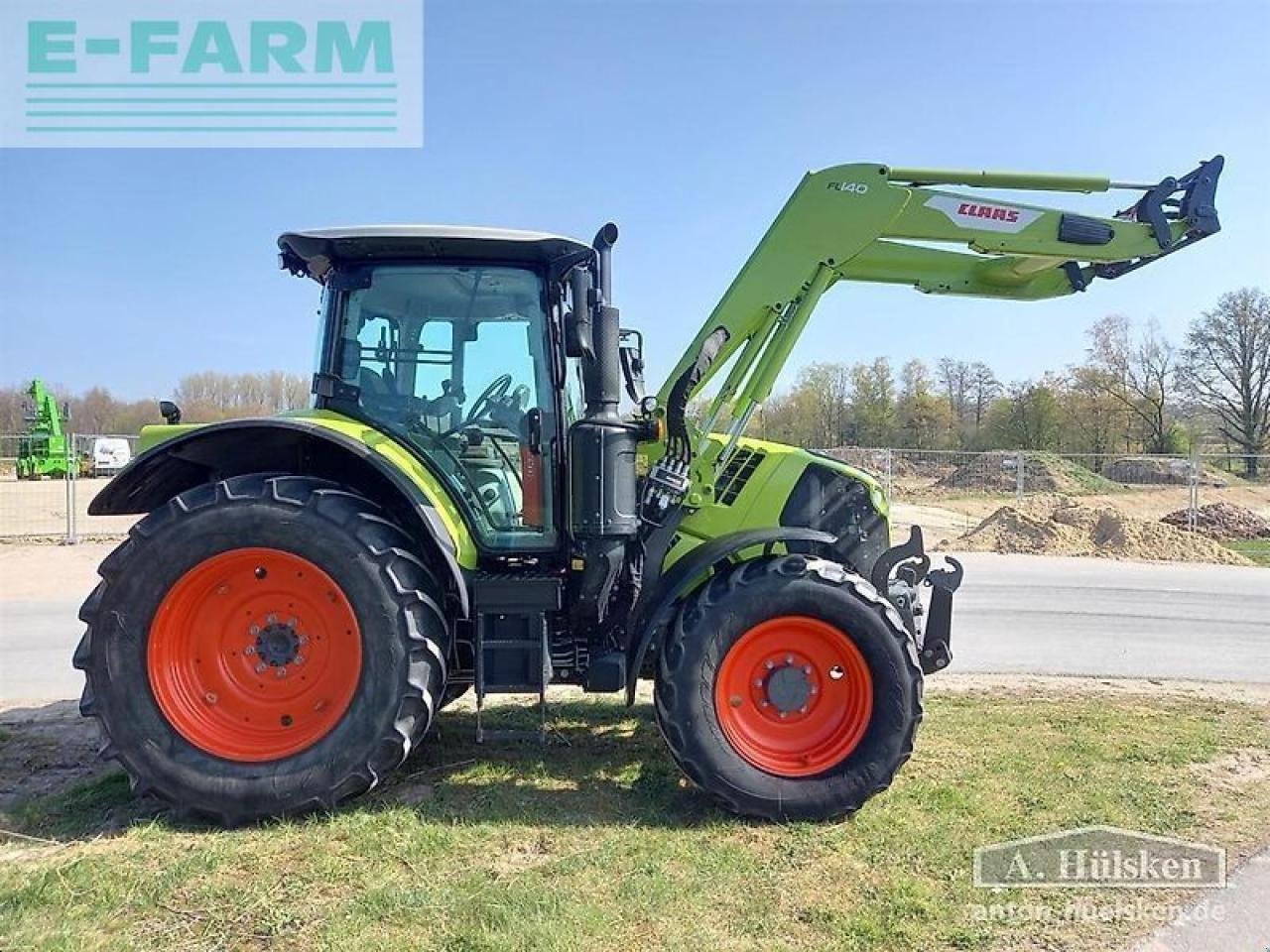 Traktor des Typs CLAAS arion 510 cis mit frontlader fl 140, Gebrauchtmaschine in ROSENDAHL (Bild 5)