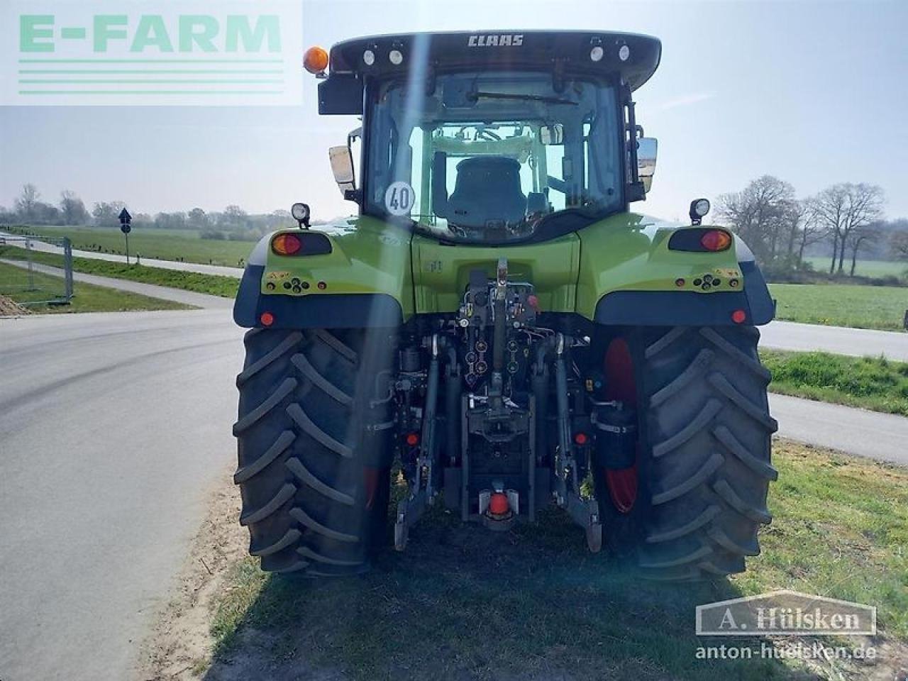 Traktor от тип CLAAS arion 510 cis mit frontlader fl 140, Gebrauchtmaschine в ROSENDAHL (Снимка 8)