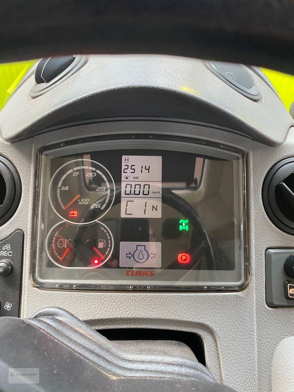 Traktor типа CLAAS Arion 510 CIS, Gebrauchtmaschine в Twist - Rühlerfeld (Фотография 11)