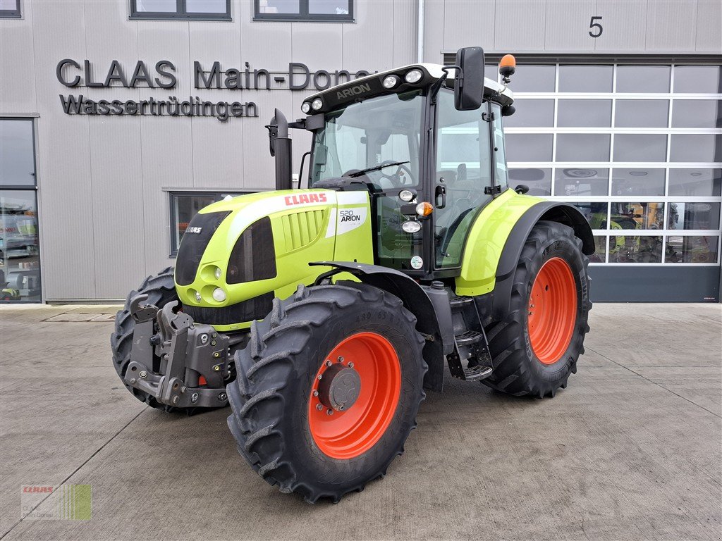 Traktor del tipo CLAAS Arion 520 CIS, Gebrauchtmaschine In Wassertrüdingen (Immagine 1)