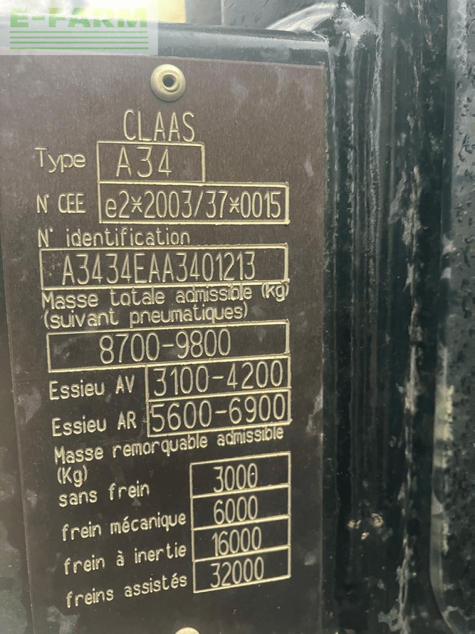 Traktor Türe ait CLAAS arion 520 t4i, Gebrauchtmaschine içinde ST ANDIOL (resim 10)