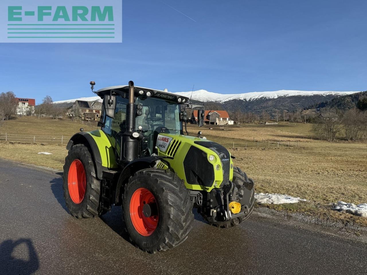 Traktor a típus CLAAS arion 530 cebis cmatic CMATIC CEBIS, Gebrauchtmaschine ekkor: MÜHLEN (Kép 1)