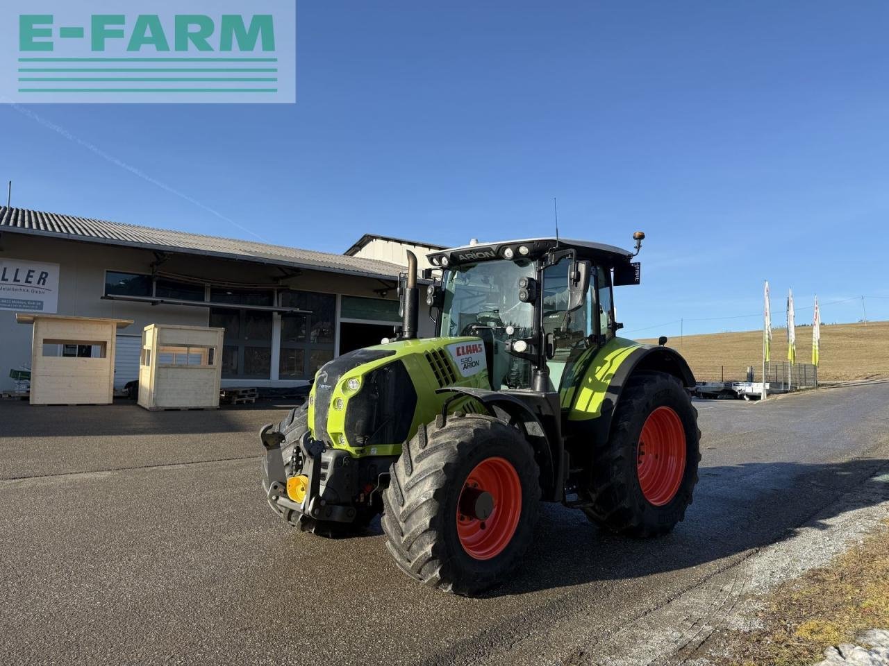 Traktor a típus CLAAS arion 530 cebis cmatic CMATIC CEBIS, Gebrauchtmaschine ekkor: MÜHLEN (Kép 7)