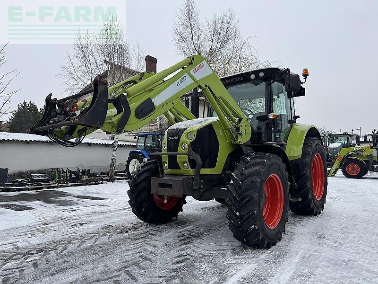 Traktor от тип CLAAS arion 530 cis + claas fl120 CIS, Gebrauchtmaschine в DAMAS?AWEK (Снимка 2)
