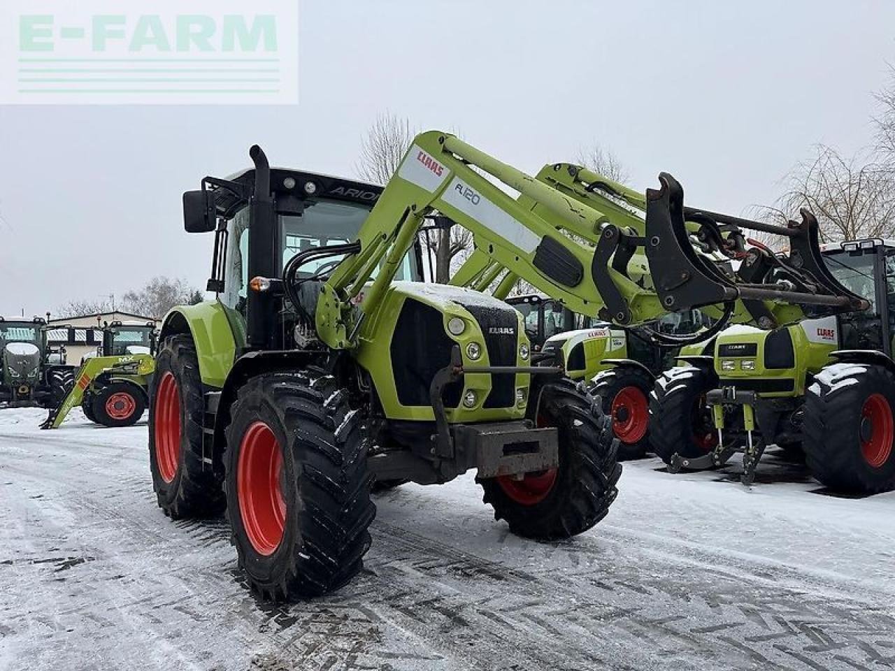 Traktor от тип CLAAS arion 530 cis + claas fl120 CIS, Gebrauchtmaschine в DAMAS?AWEK (Снимка 3)