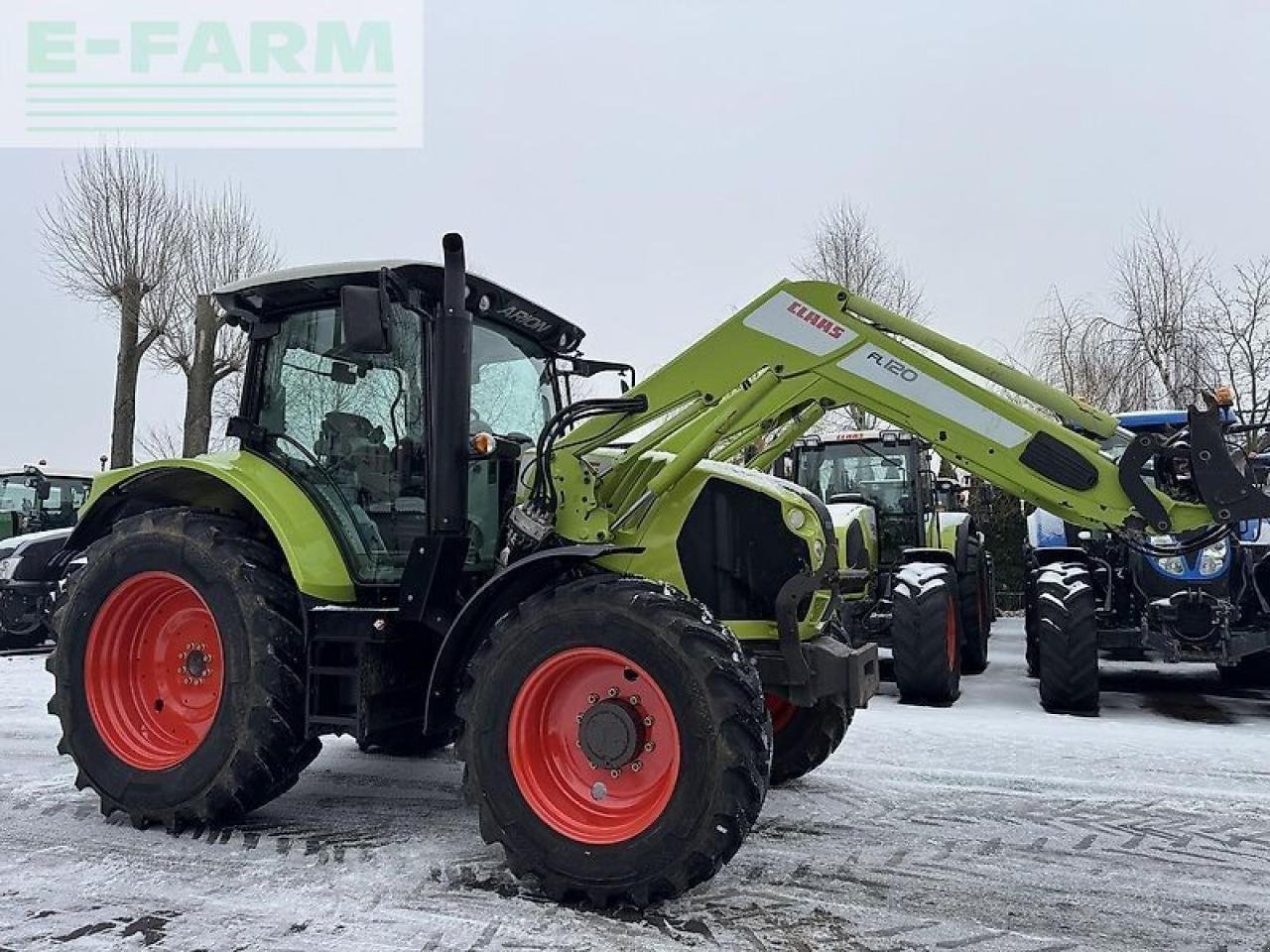 Traktor от тип CLAAS arion 530 cis + claas fl120 CIS, Gebrauchtmaschine в DAMAS?AWEK (Снимка 4)