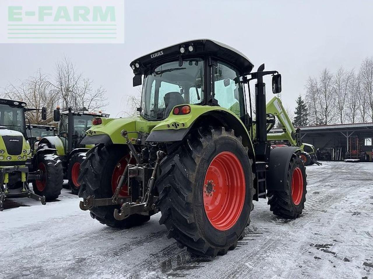 Traktor от тип CLAAS arion 530 cis + claas fl120 CIS, Gebrauchtmaschine в DAMAS?AWEK (Снимка 7)