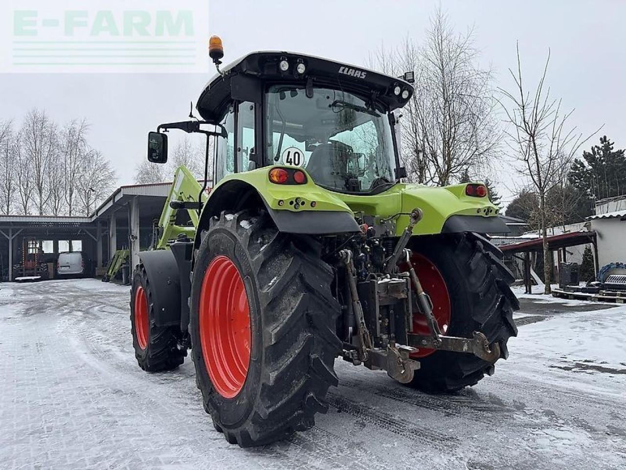 Traktor от тип CLAAS arion 530 cis + claas fl120 CIS, Gebrauchtmaschine в DAMAS?AWEK (Снимка 8)