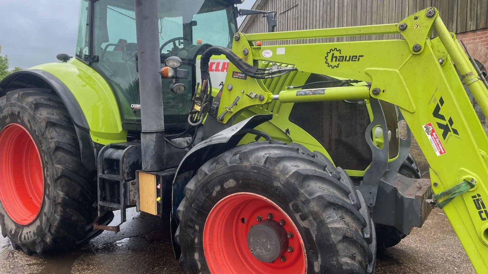 Traktor от тип CLAAS ARION 530 CIS med VX150 læsser, Gebrauchtmaschine в Bredebo (Снимка 1)