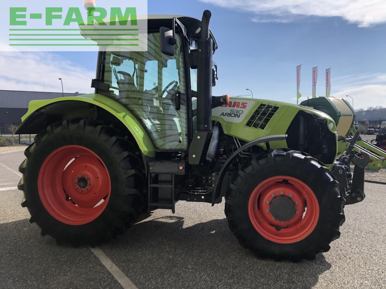Traktor typu CLAAS arion 530 t4i (a34/105), Gebrauchtmaschine v AILLAS (33 - GIRONDE) (Obrázek 5)