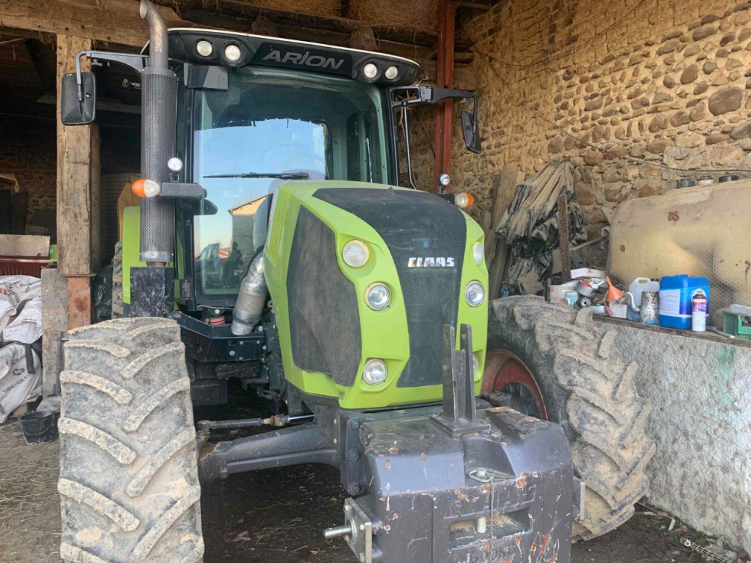 Traktor typu CLAAS ARION 530 T4I CIS, Gebrauchtmaschine v ORLEIX (Obrázek 7)