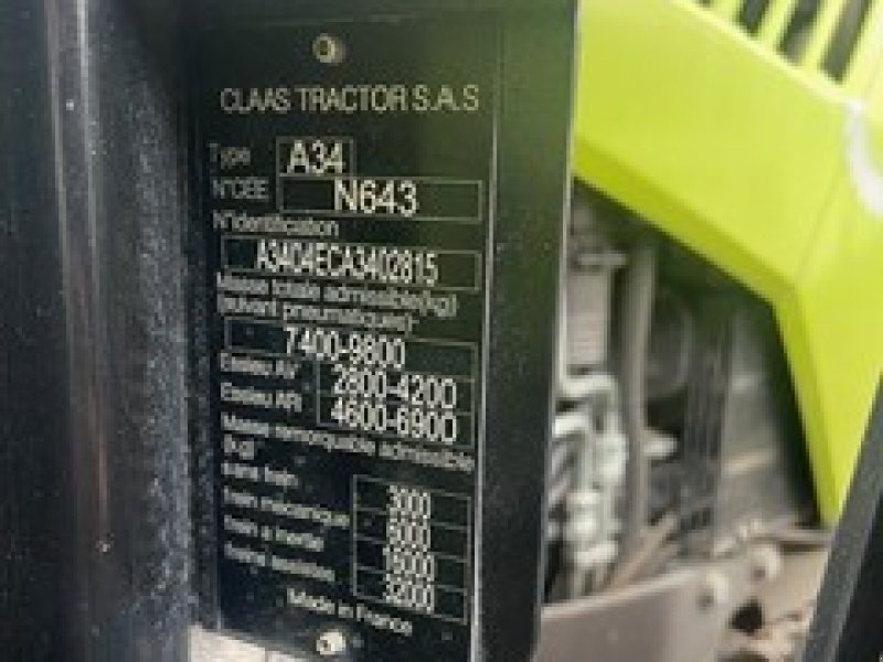 Traktor типа CLAAS Arion 530, Gebrauchtmaschine в Peiting (Фотография 11)