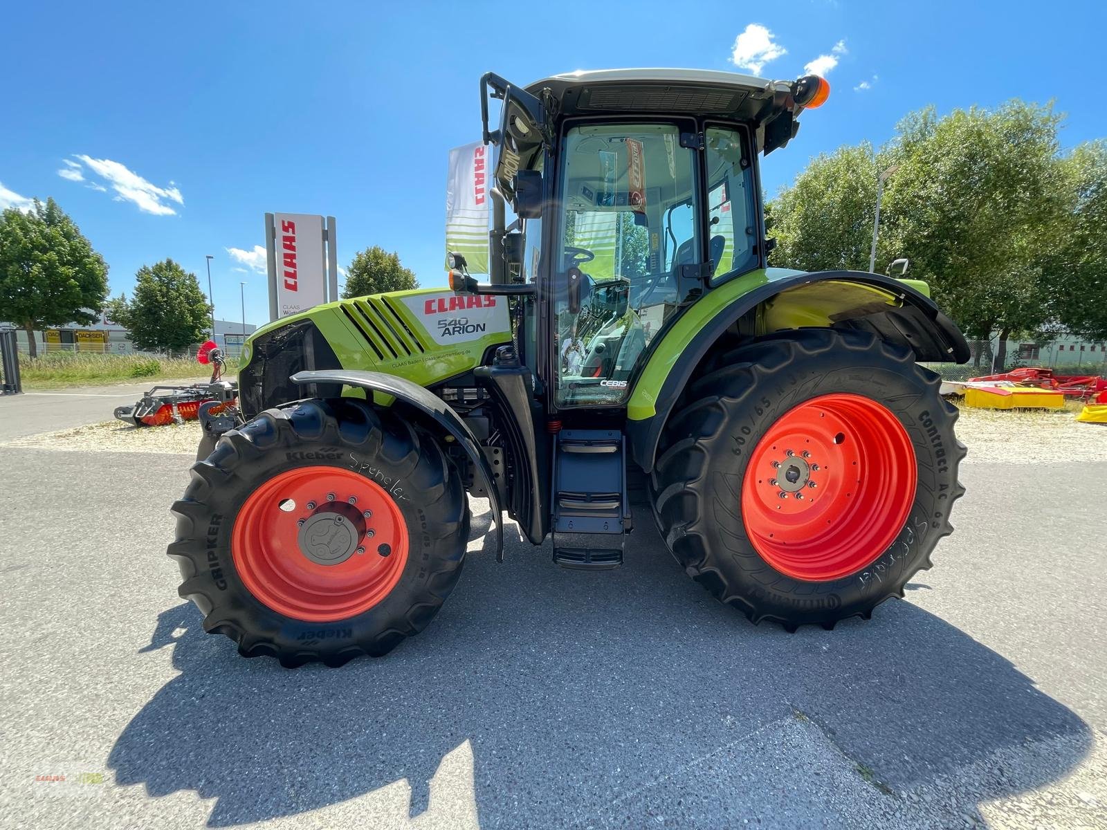 Traktor от тип CLAAS Arion 540 CEBIS  -  Bereifung NEU, Gebrauchtmaschine в Langenau (Снимка 4)