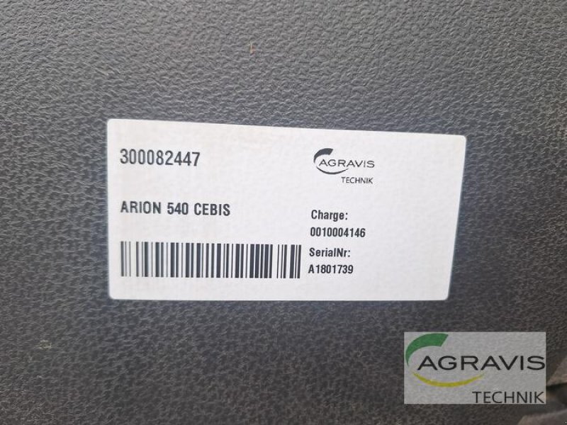 Traktor des Typs CLAAS ARION 540 CEBIS, Gebrauchtmaschine in Warburg (Bild 22)