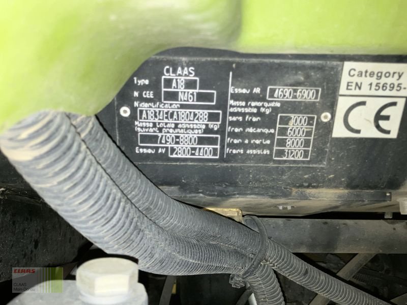 Traktor от тип CLAAS ARION 540 TRAKTOR, Gebrauchtmaschine в Vohburg (Снимка 17)