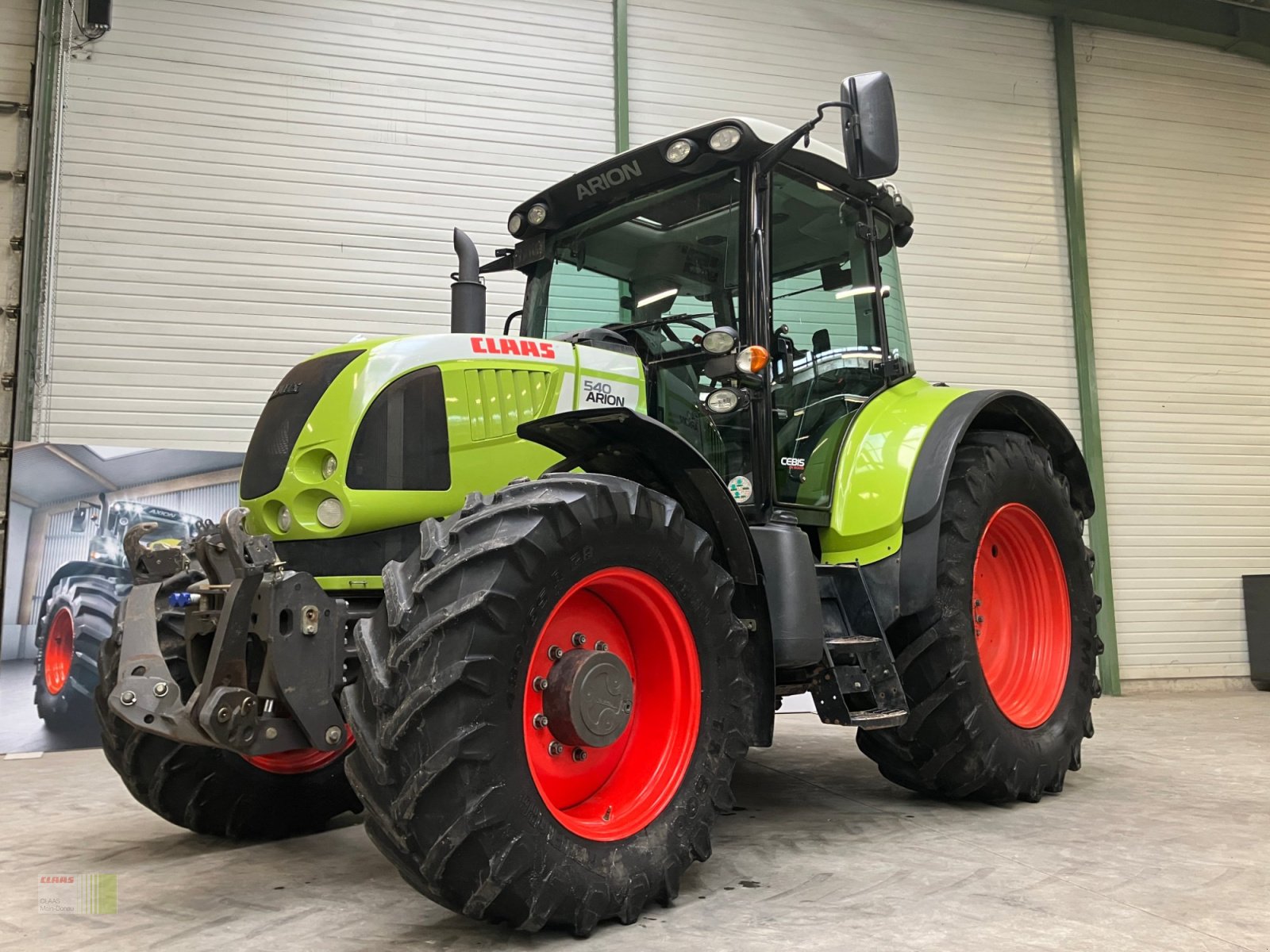 Traktor типа CLAAS ARION 540 TRAKTOR, Gebrauchtmaschine в Vohburg (Фотография 1)
