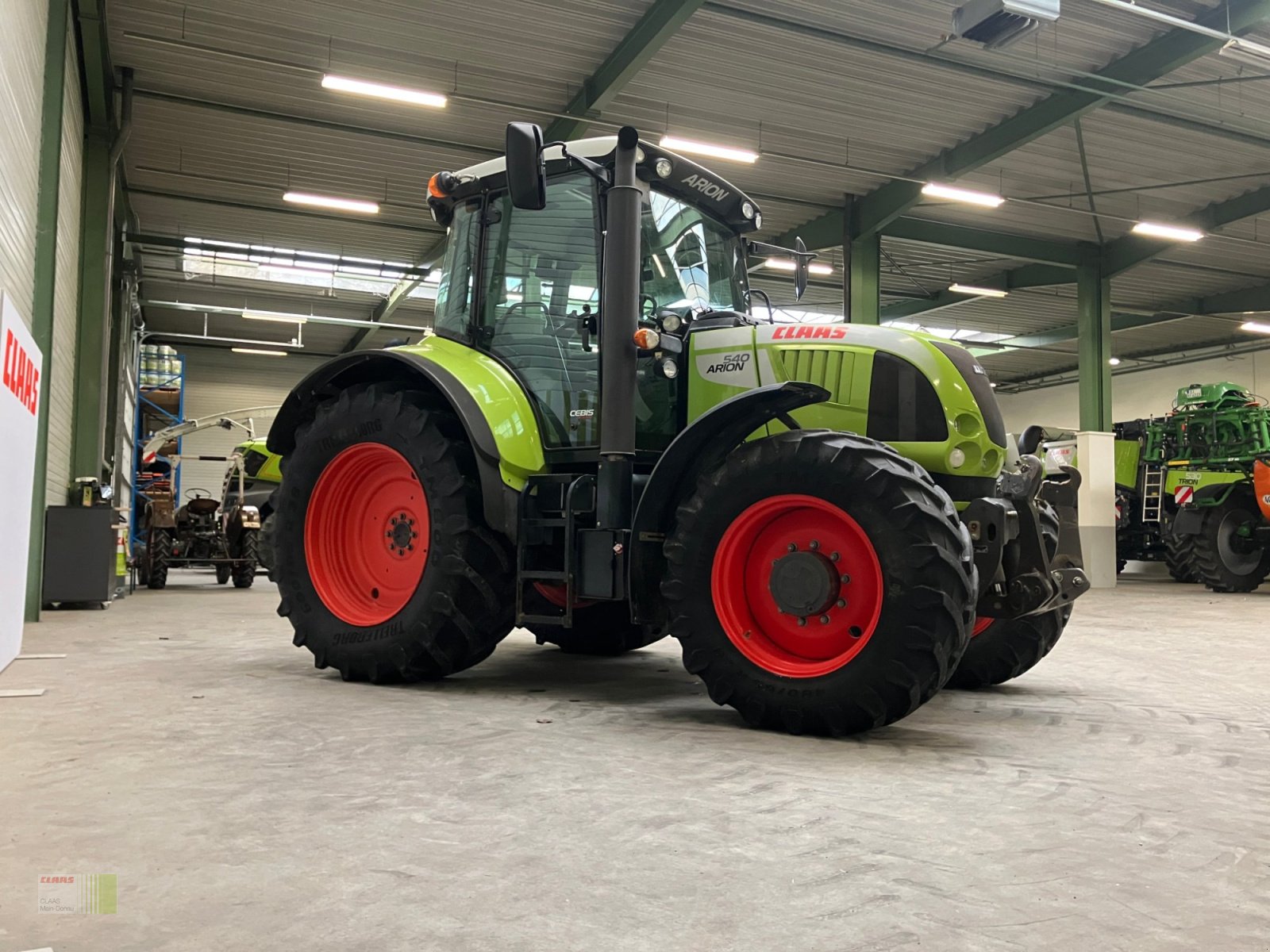 Traktor типа CLAAS ARION 540 TRAKTOR, Gebrauchtmaschine в Vohburg (Фотография 5)
