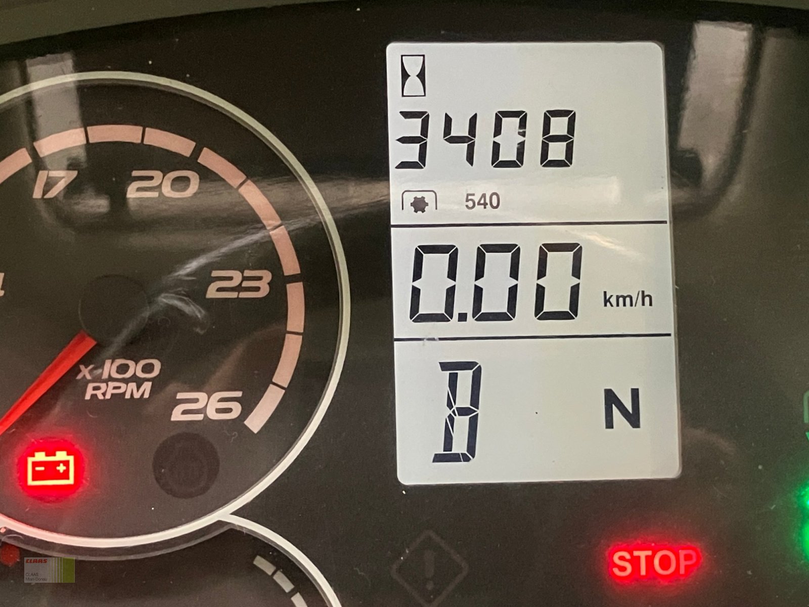 Traktor типа CLAAS ARION 540 TRAKTOR, Gebrauchtmaschine в Vohburg (Фотография 16)