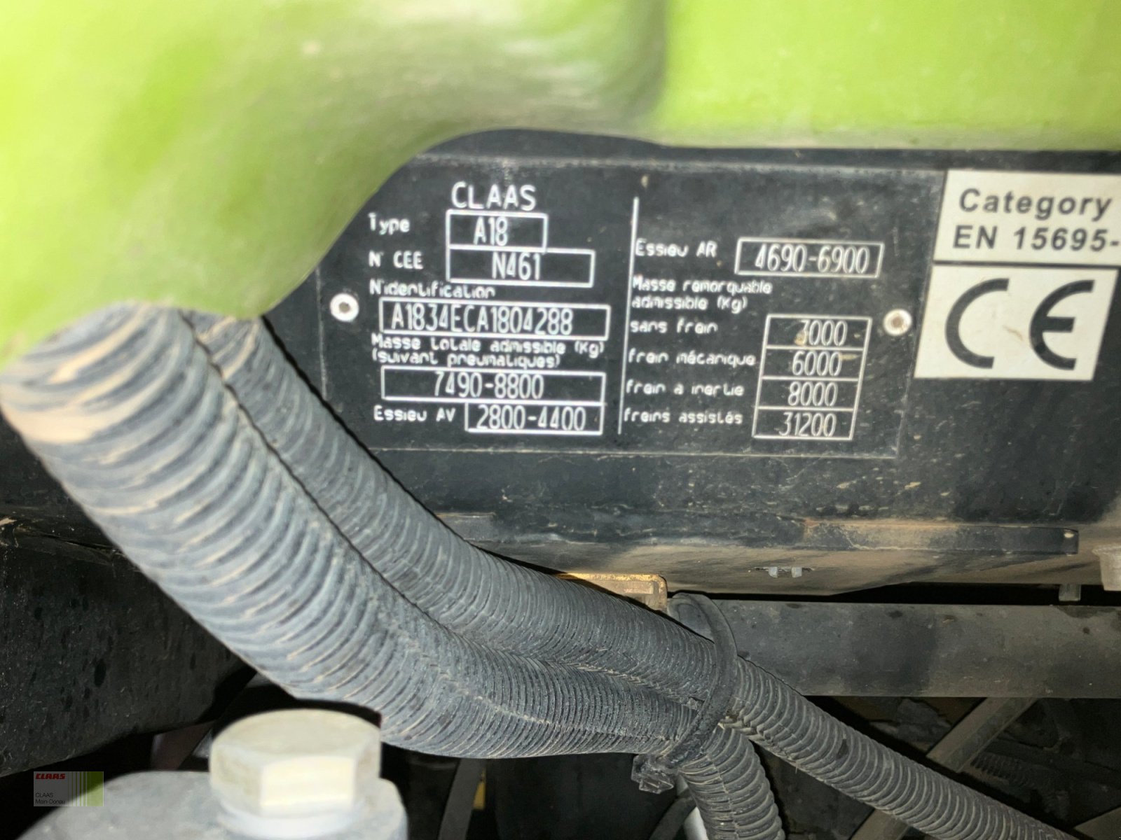 Traktor типа CLAAS ARION 540 TRAKTOR, Gebrauchtmaschine в Vohburg (Фотография 19)