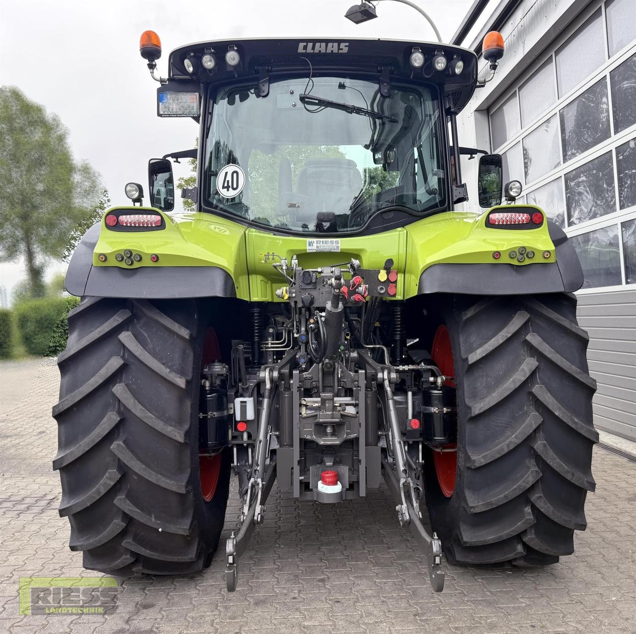 Traktor typu CLAAS ARION 550 CEBIS Hexashift A34, Gebrauchtmaschine w Homberg/Ohm - Maulbach (Zdjęcie 3)