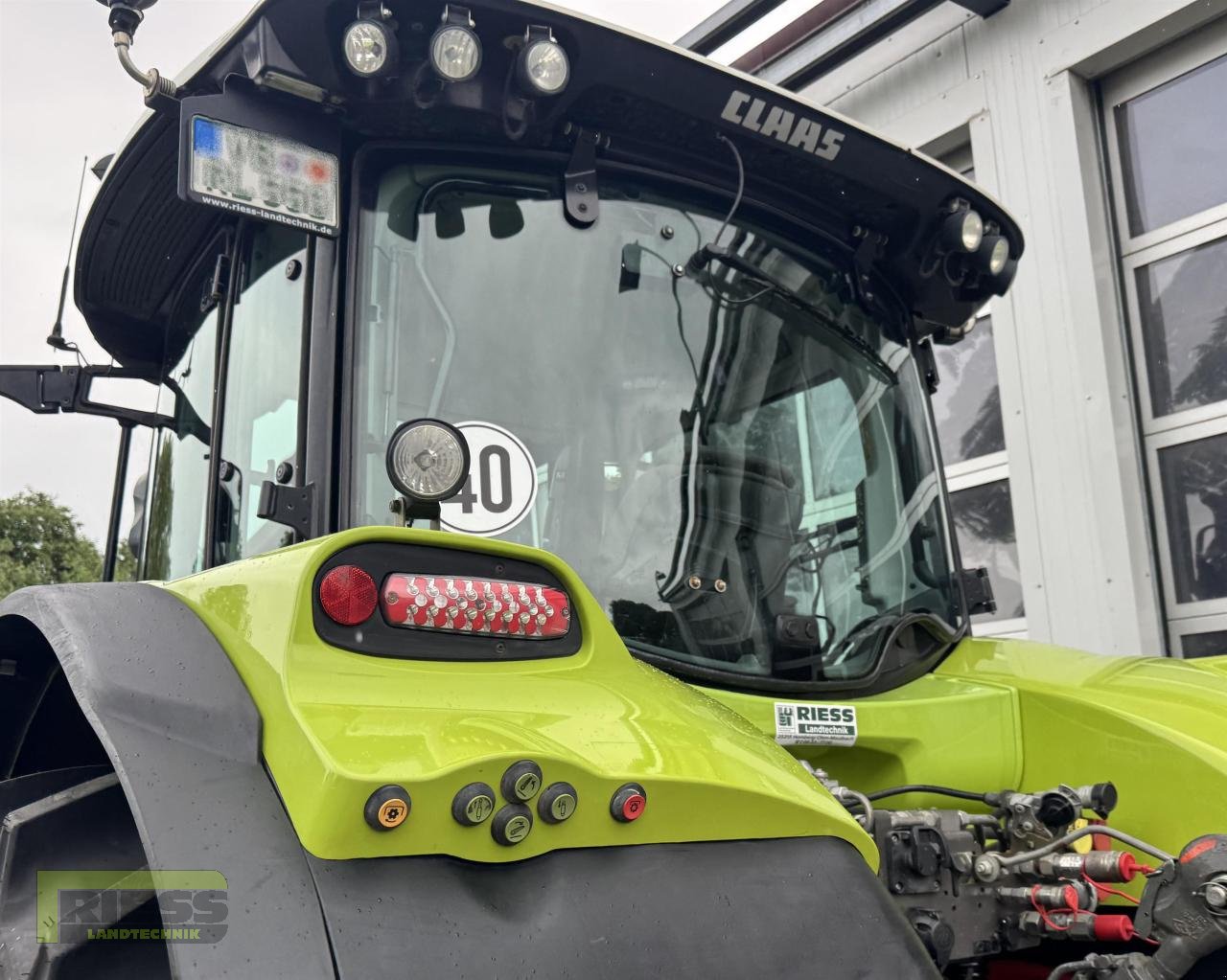 Traktor typu CLAAS ARION 550 CEBIS Hexashift A34, Gebrauchtmaschine w Homberg/Ohm - Maulbach (Zdjęcie 12)