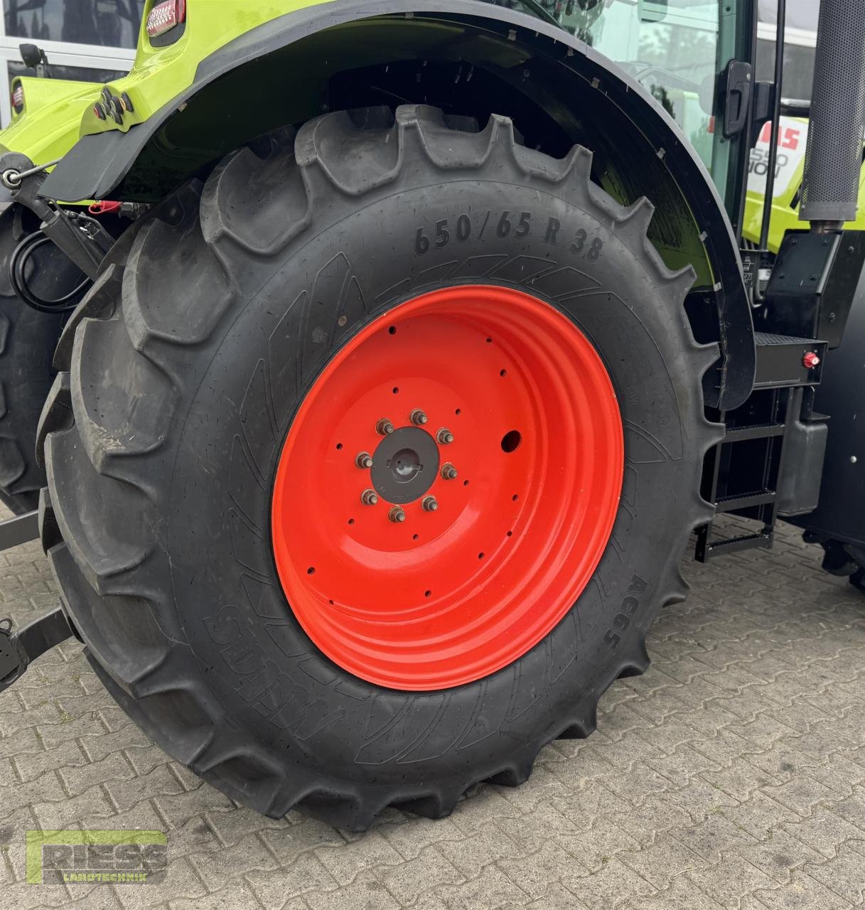 Traktor typu CLAAS ARION 550 CEBIS Hexashift A34, Gebrauchtmaschine w Homberg/Ohm - Maulbach (Zdjęcie 16)