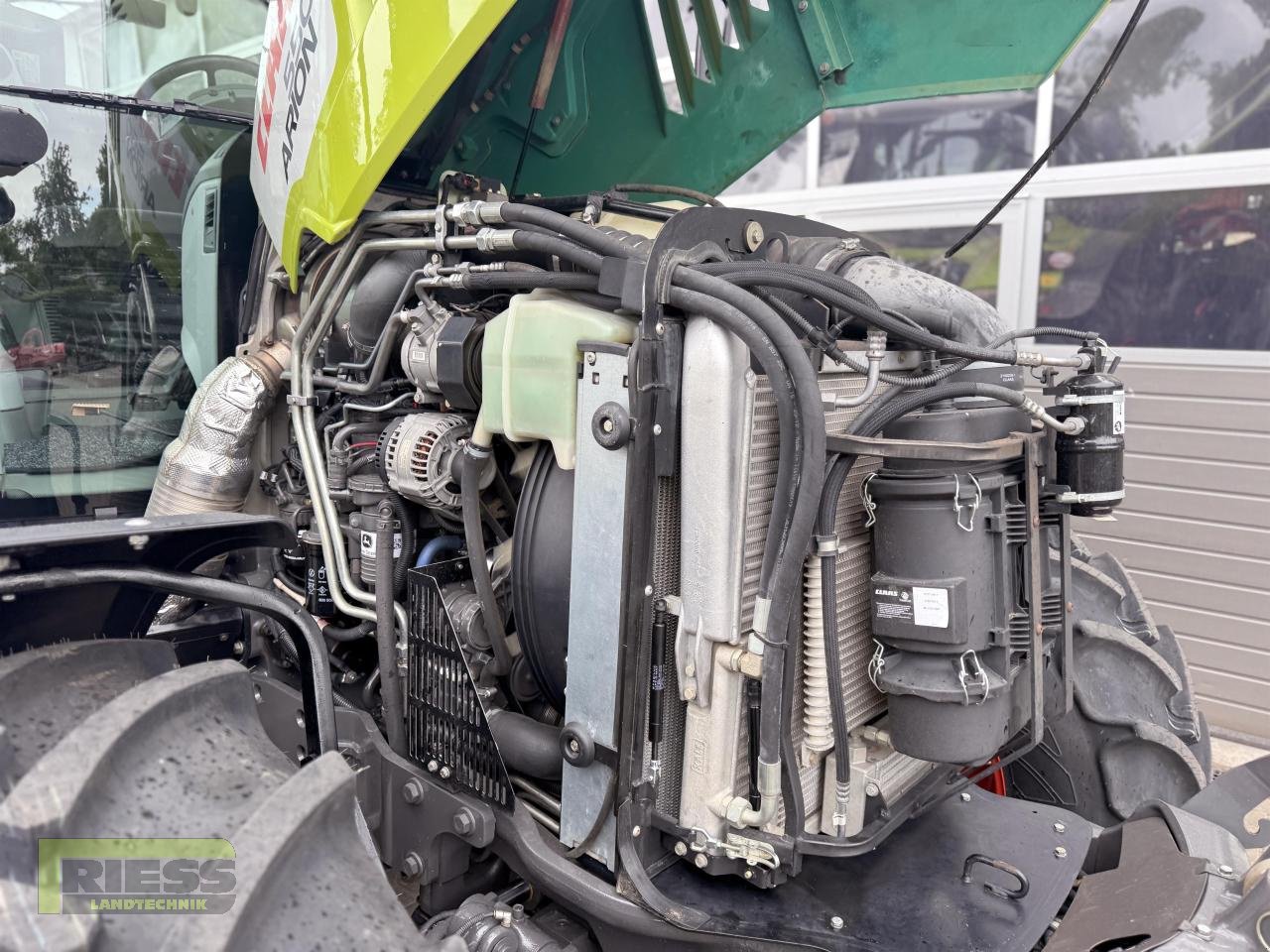 Traktor a típus CLAAS ARION 550 CEBIS Hexashift A34, Gebrauchtmaschine ekkor: Homberg/Ohm - Maulbach (Kép 13)