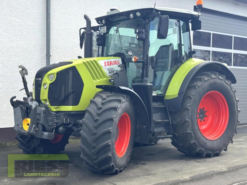 Traktor des Typs CLAAS ARION 550 CEBIS Hexashift A34, Gebrauchtmaschine in Homberg/Ohm - Maulbach (Bild 1)