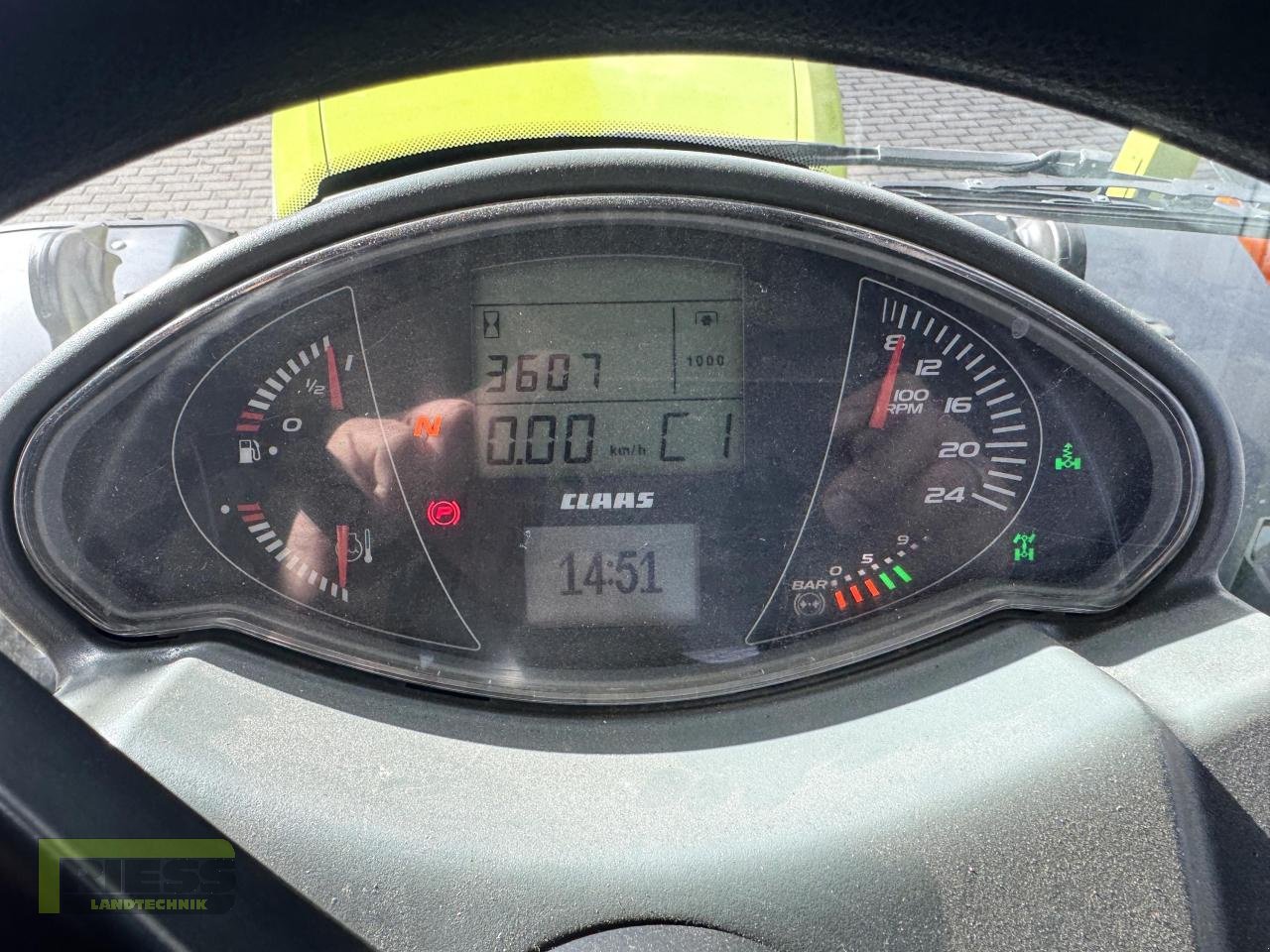 Traktor tipa CLAAS ARION 550 CEBIS Hexashift A34, Gebrauchtmaschine u Homberg/Ohm - Maulbach (Slika 9)
