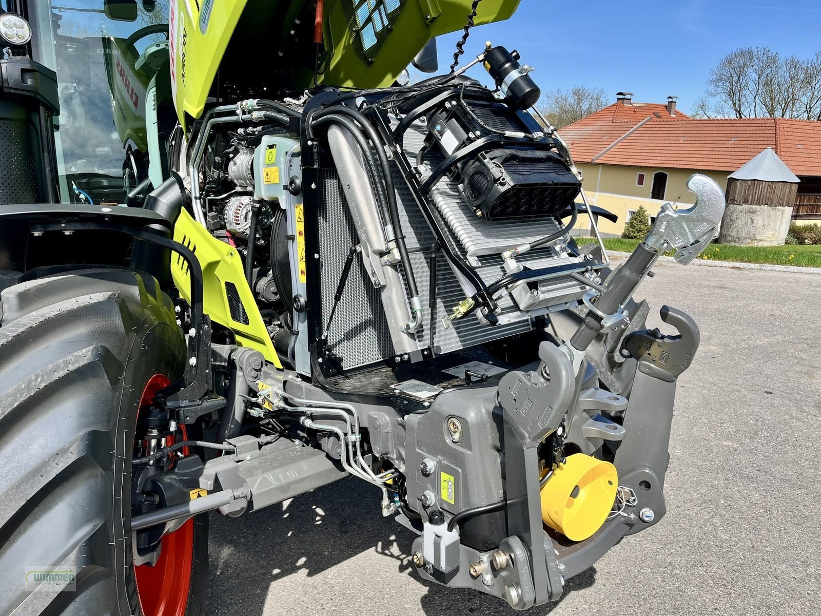 Traktor van het type CLAAS ARION 550 CMATIC CBIS / STUFENLOS (ARION 500), Neumaschine in Kematen (Foto 11)
