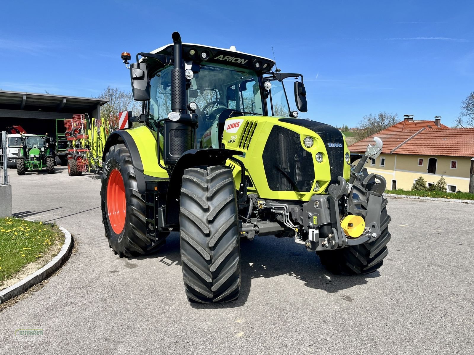 Traktor van het type CLAAS ARION 550 CMATIC CBIS / STUFENLOS (ARION 500), Neumaschine in Kematen (Foto 9)